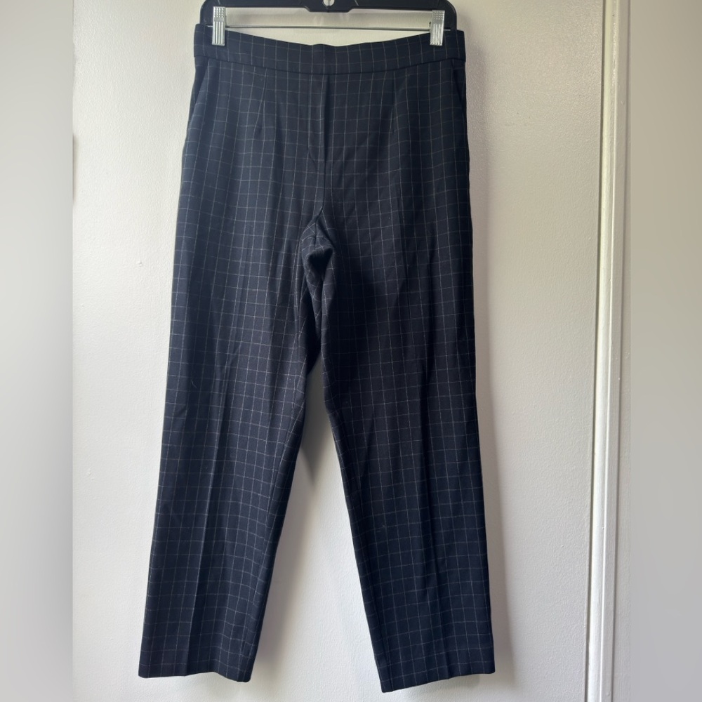 Aritzia Babaton Conan Pant  Ankle Cropped Window Pane 
Pants